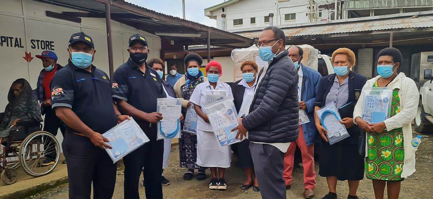 TJM Donates Face Shields to Papua New Guinea